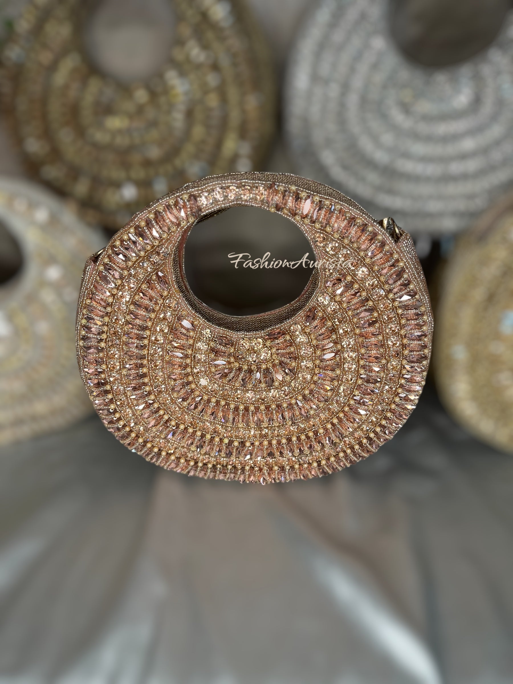 KHWAAB STUDDED CLUTCH