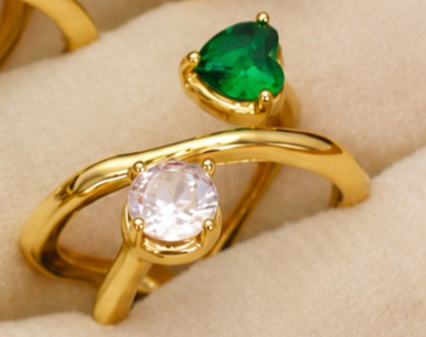 DUAL COLORED RING