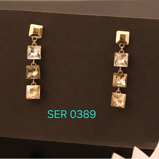 4 SQUARE EARRINGS