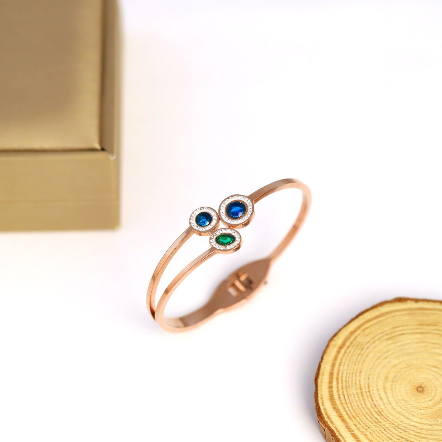 STONE ROSEGOLD BRACELET