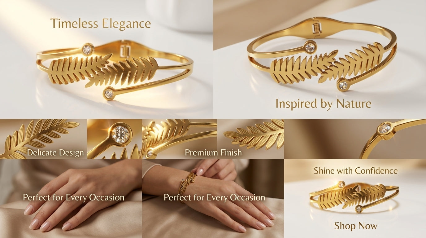 LEAFY KADA BRACELET