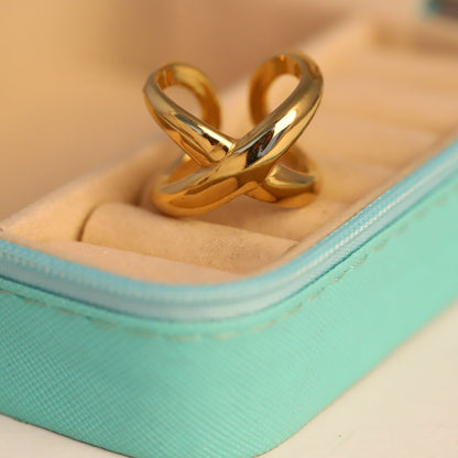 CROSS DESIGNER SHAPED RING