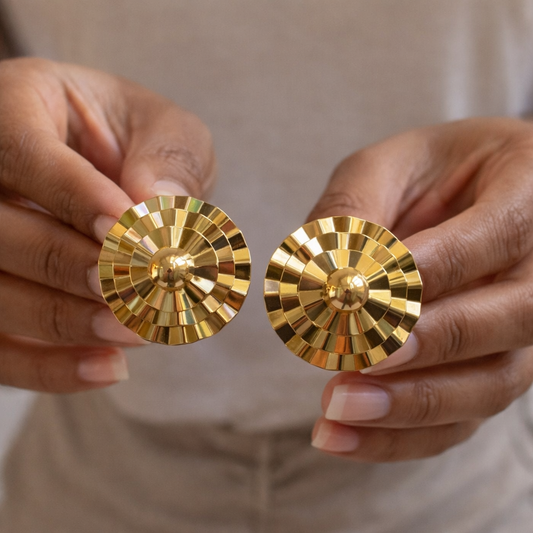 ROUND IN ROUND EARRINGS