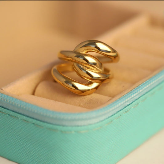DOUBLE OVAL RING