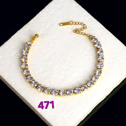 STUDDED TENNIS BRACELET