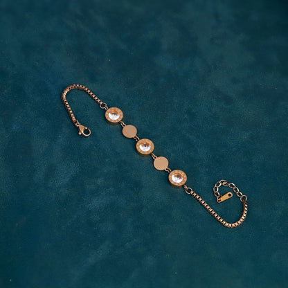 GOLD COIN BRACELET