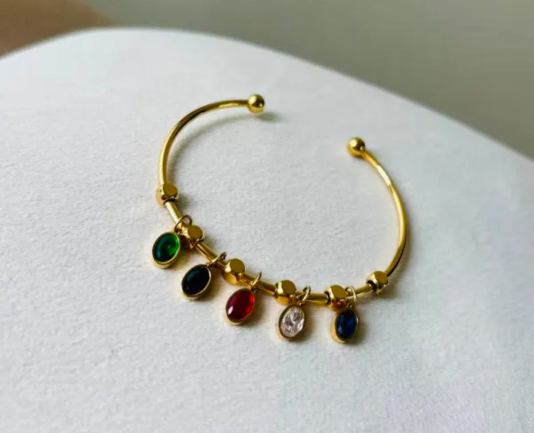 CHARMS CUFF BRACELET