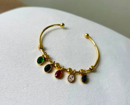 CHARMS CUFF BRACELET