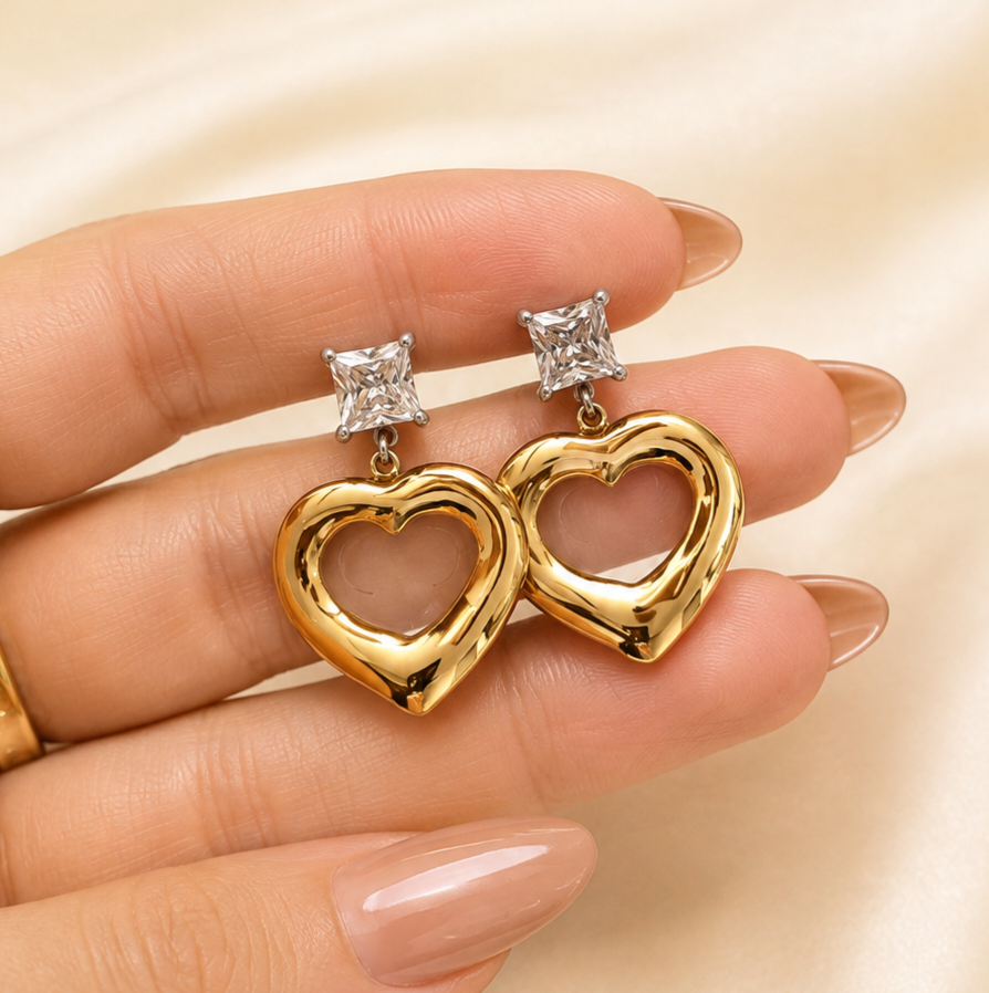 DUAL COLOR EARRINGS