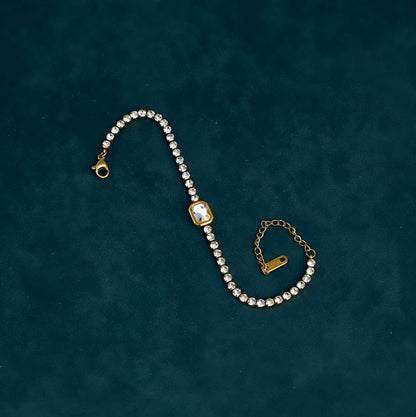 BIG STONE TENNIS BRACELET