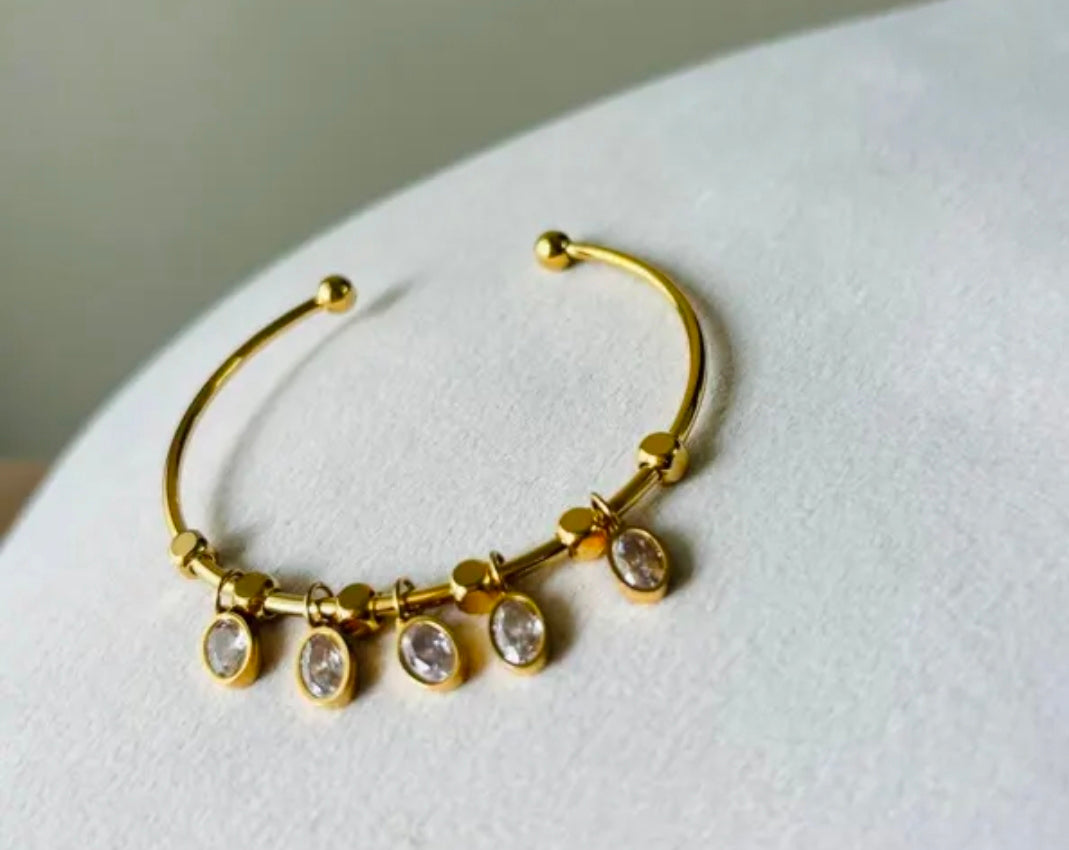 CHARMS CUFF BRACELET