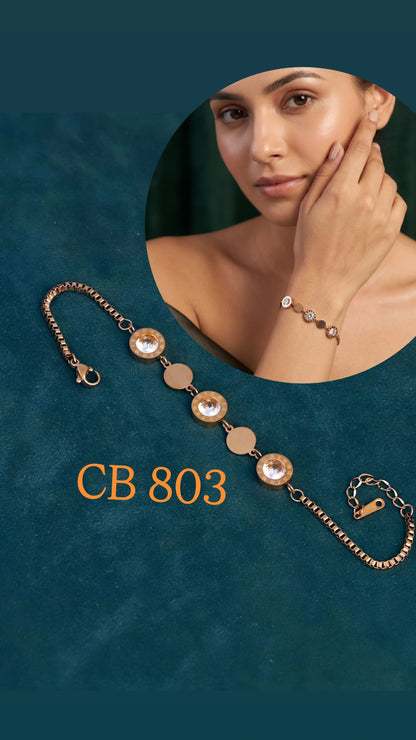 GOLD COIN BRACELET