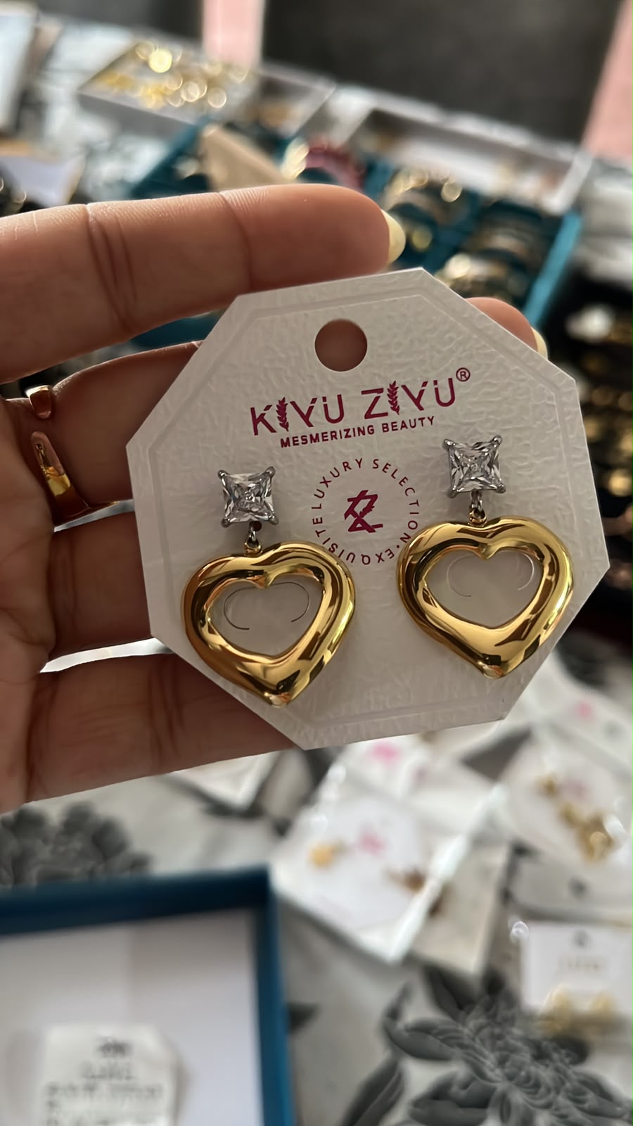 DUAL COLOR EARRINGS