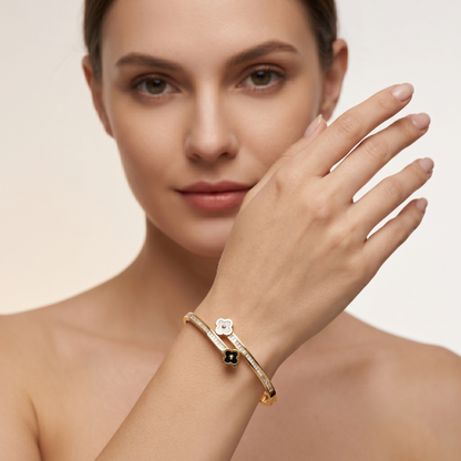DUAL COLOR STONE BRACELET