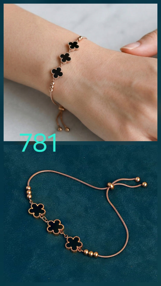 ADJUSTABLE CLOVE BRACELET