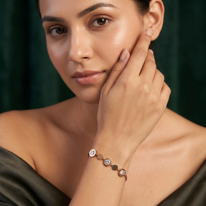 GOLD COIN BRACELET