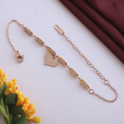 HEART CHARM BRACELET