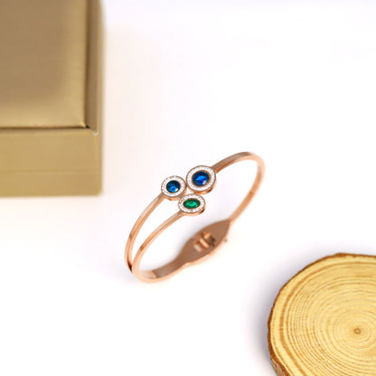 STONE ROSEGOLD BRACELET