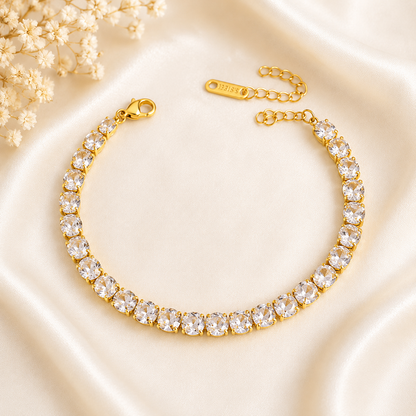 STUDDED TENNIS BRACELET