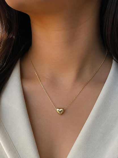 SOLID HEART PENDANT