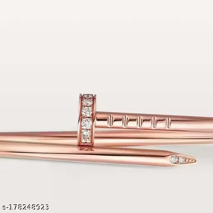 NAIL STUDDED DESIGN BRACELET