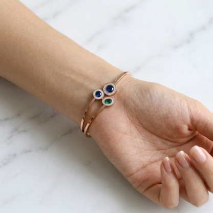 STONE ROSEGOLD BRACELET