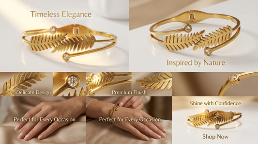 LEAFY KADA BRACELET