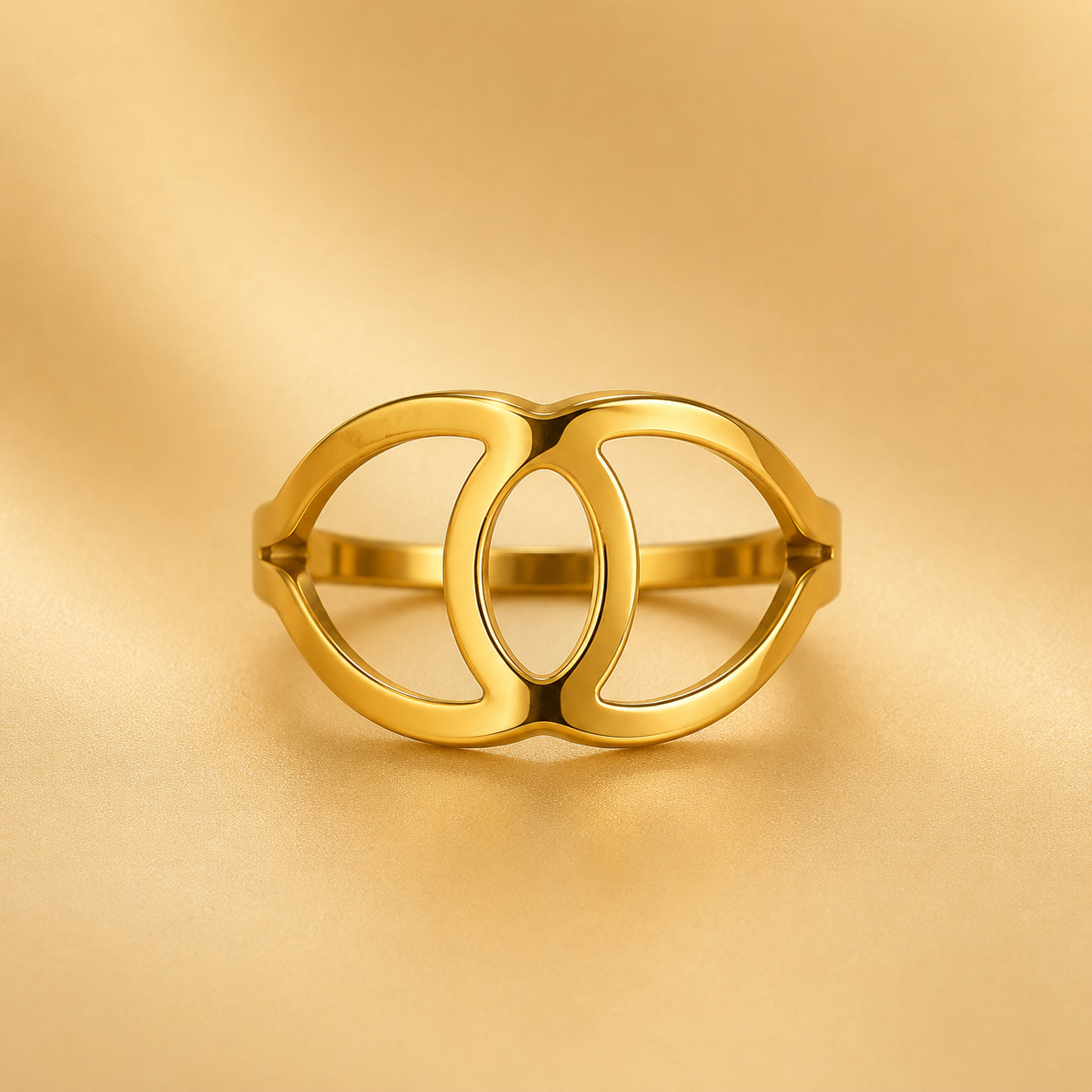 OVERLAPPING ROUND RING