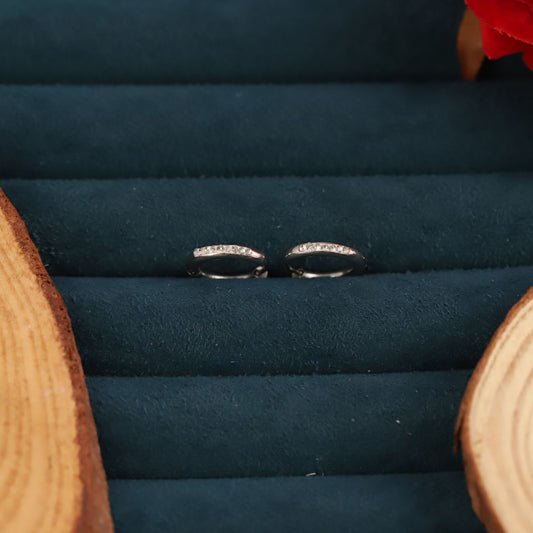 HOOP STUD EARRING