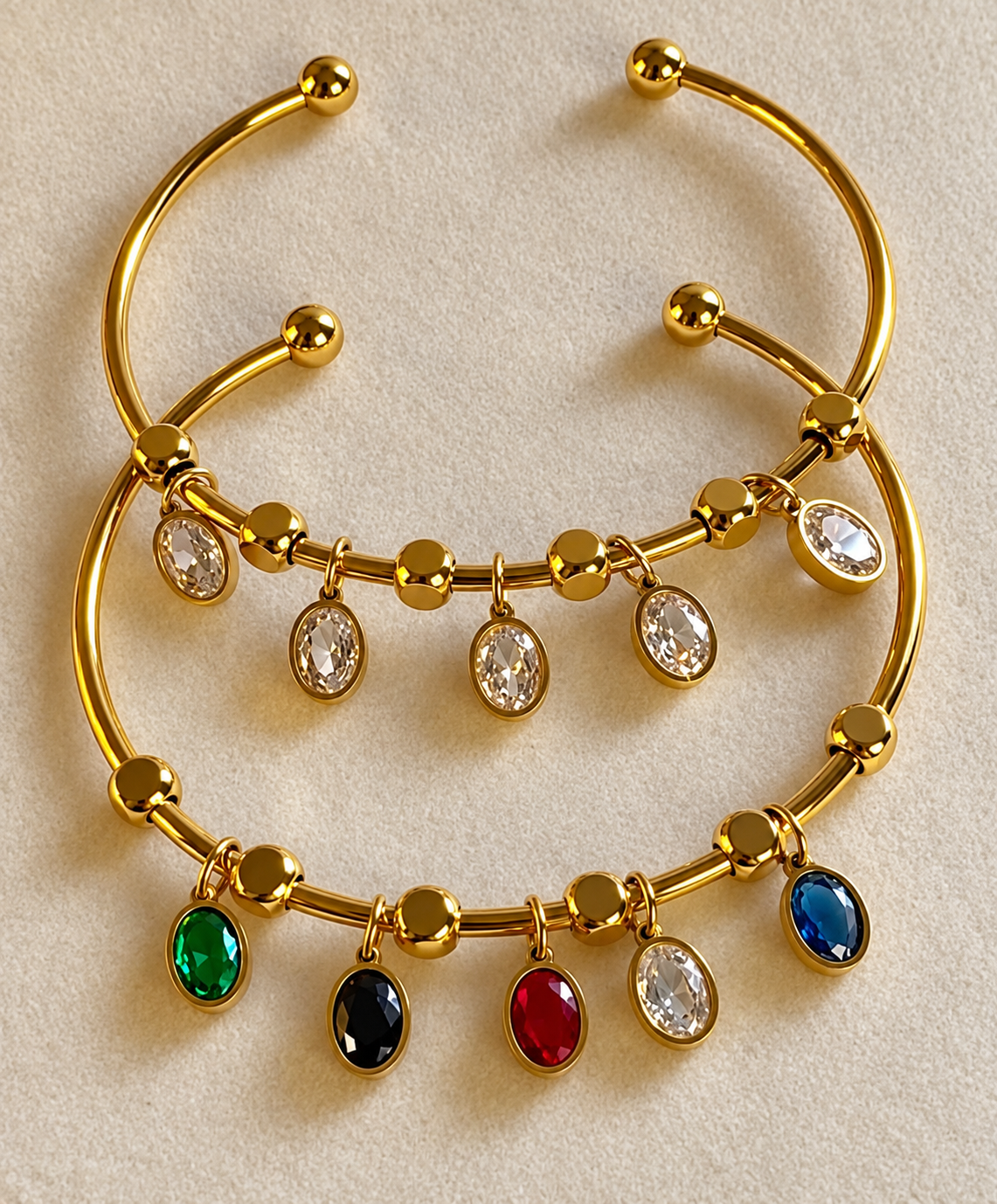 CHARMS CUFF BRACELET
