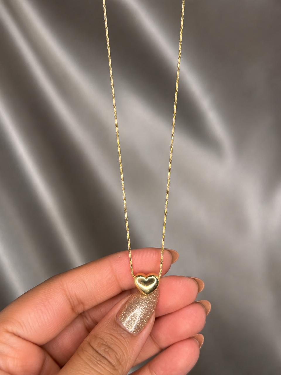SOLID HEART PENDANT