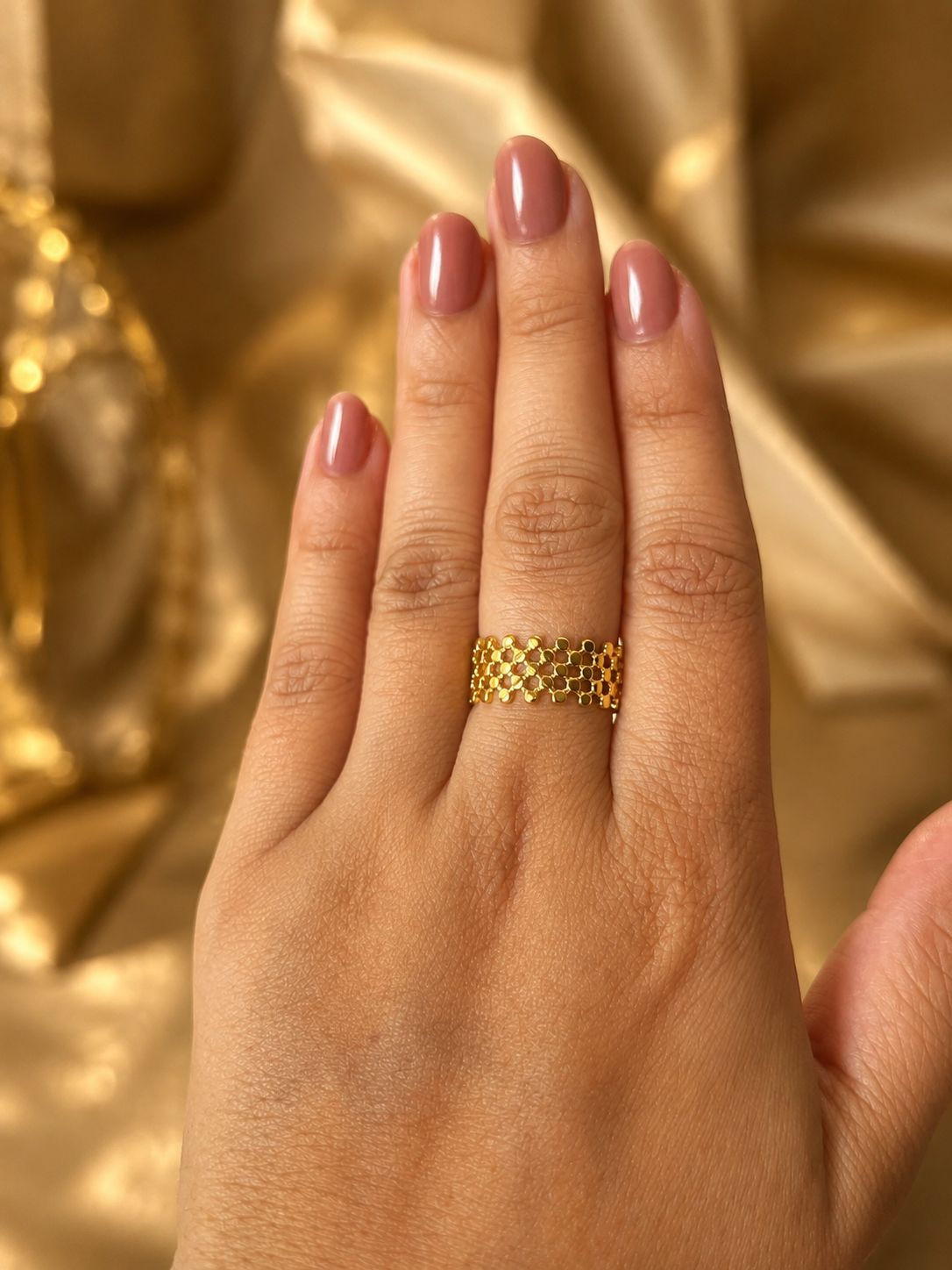 ADJUSTABLE RINGS GOLD
